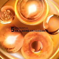 Filorga Hydra-AOX 5 antioxidant serum for younger looking skin for longer orange glow campaign