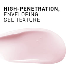 Filorga NCEF-Revitalize Night high-penetration enveloping pink gel cream texture swatch on white background