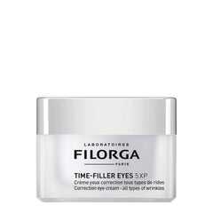 Filorga Time-Filler Eyes 5XP correction eye cream for all types of wrinkles closed jar on white background