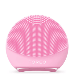 Foreo Luna 4 play light pink facial cleansing brush silicone device 1