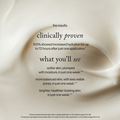 goop Beauty 72-Hour Supercharged Hydrating Water-Cream lightweight moisturizer with niacinamide and superfood extracts for long-lasting hydration. Available at Exclusive Beauty Club.