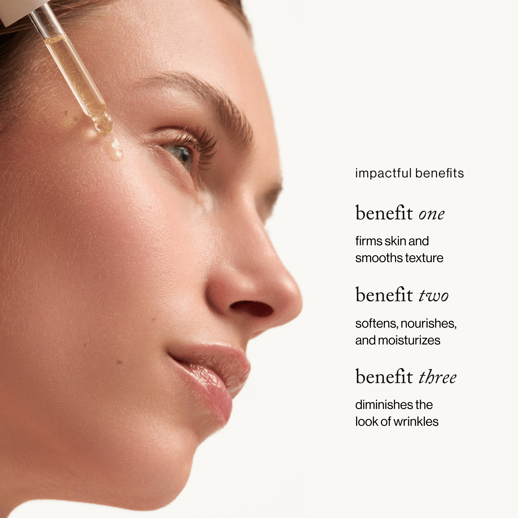 goop Beauty All-in-One Super Nutrient Face Oil nourishing botanical facial oil with cacay oil, bakuchiol, and antioxidant-rich plant oils for smoother, radiant skin. Available at Exclusive Beauty Club.