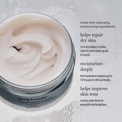 goop Beauty Nourishing Repair Body Butter rich hydrating body butter with shea butter, cupuaçu butter, and antioxidant botanicals for smooth radiant skin. Available at Exclusive Beauty Club.