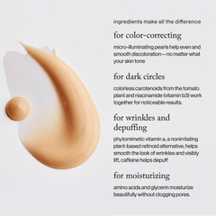 goop Beauty Vita-C Brightening Eye Cream illuminating eye cream with vitamin C, niacinamide, and caffeine for brighter, smoother under-eyes. Available at Exclusive Beauty Club.
