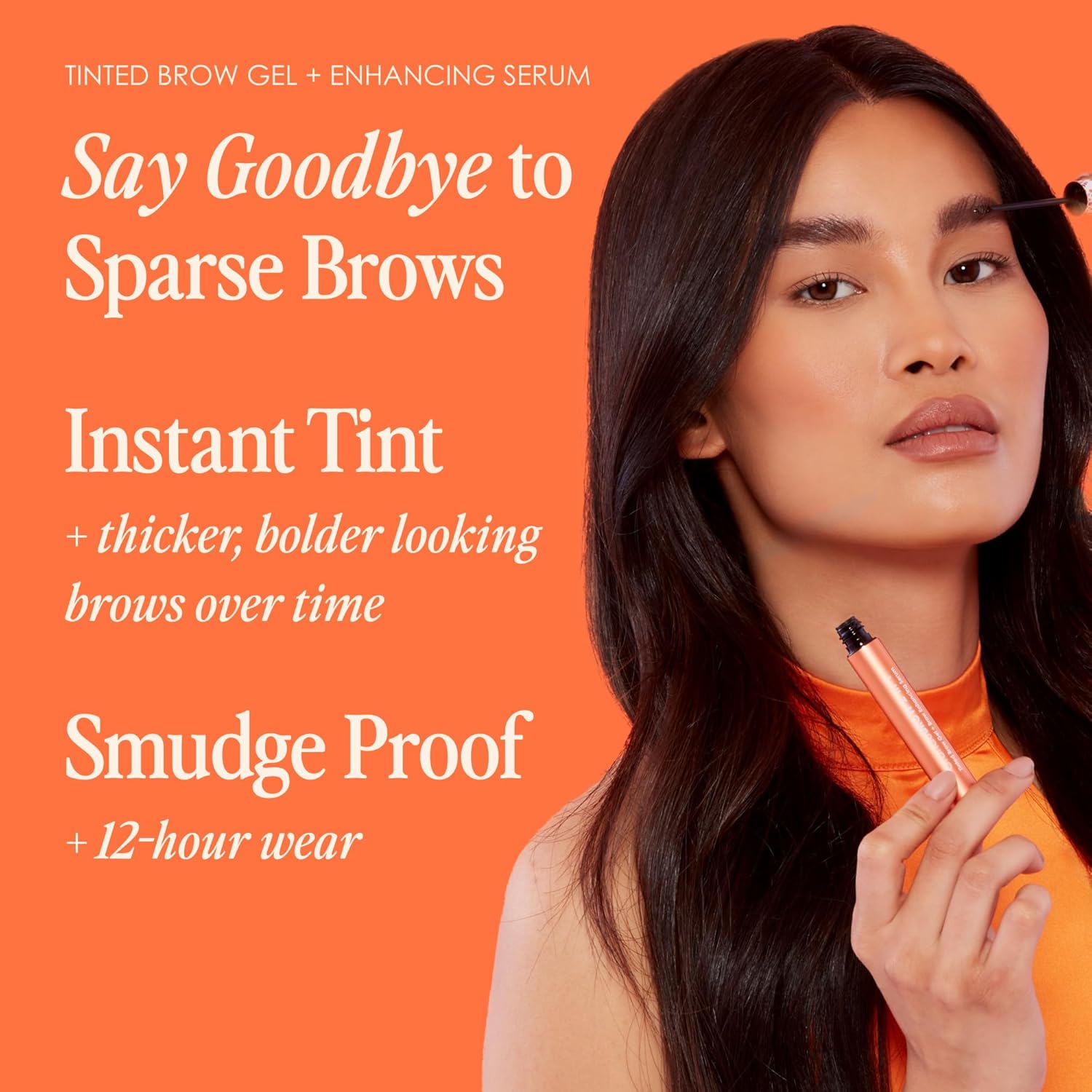 Grande Cosmetics GrandeBROW 2-in-1 Tinted Brow Gel + Brow Enhancing Serum 2