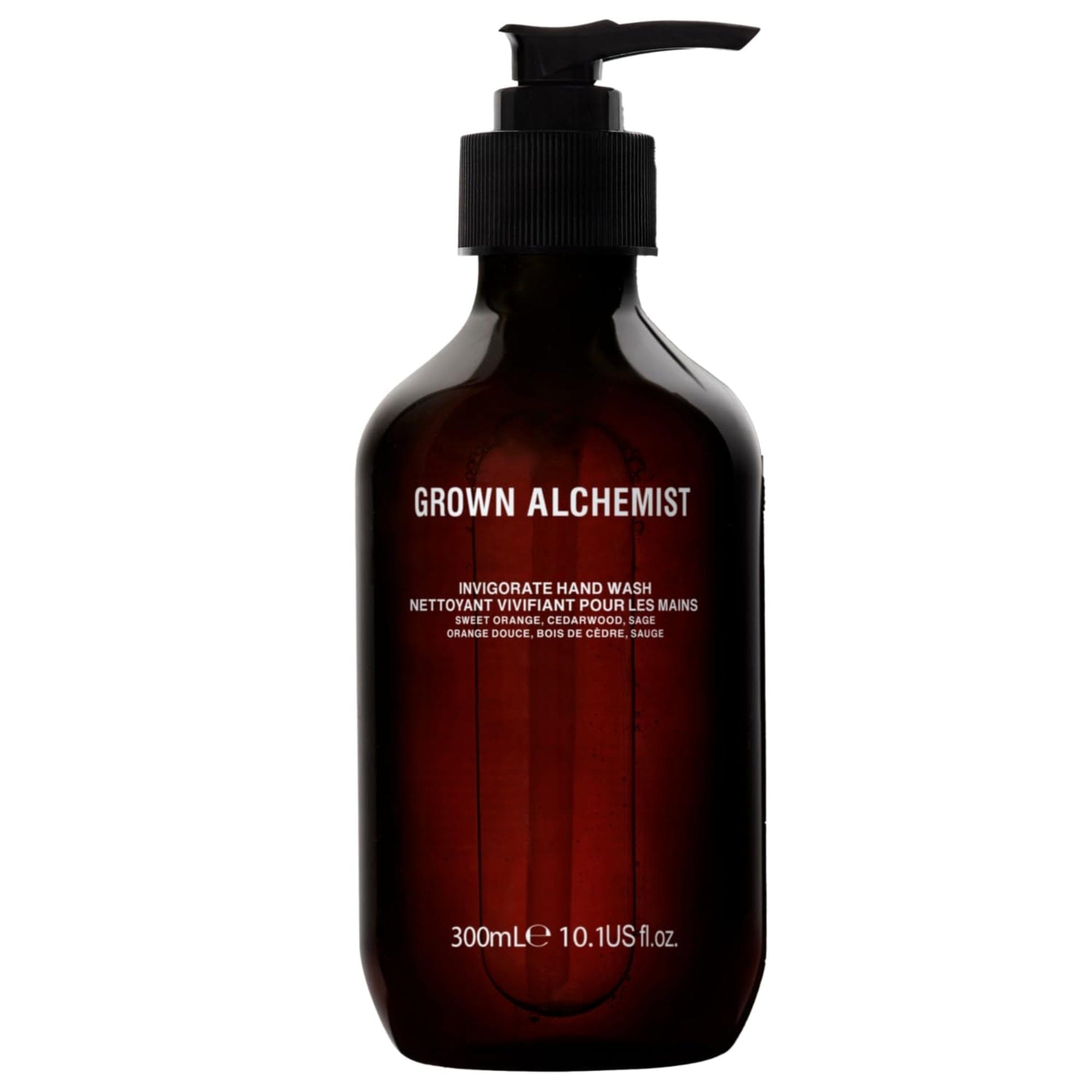 Grown Alchemist Invigorate Hand Wash 300ml natural plant-based hand cleanser bottle