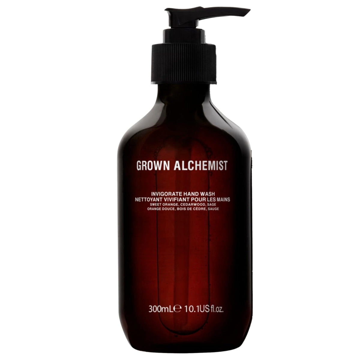 Grown Alchemist Invigorate Hand Wash 300ml natural plant-based hand cleanser bottle