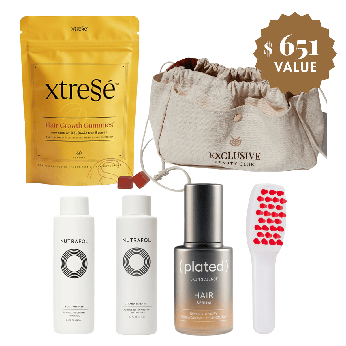 Exclusive Beauty Club Hair Loss Awareness Hair Growth Starter Kit