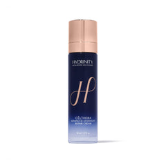 Hydrinity Célthera Advanced Overnight Repair Cream 50ml bottle with rose gold cap