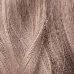 IGK Color Depositing Mask Magic Storm pale violet gray hair color result on blonde hair 2