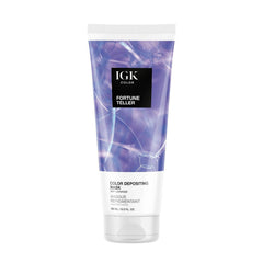 IGK Color Fortune Teller Color Depositing Mask in Soft Lavender, 6 fl oz tube 1