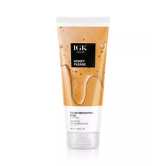 IGK Color Honey Please Color Depositing Mask in Muted Honey, 6 fl oz tube 1