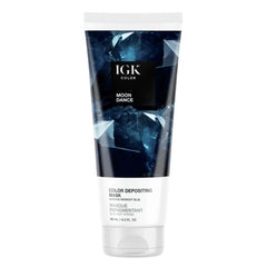 IGK Color Moon Dance Color Depositing Mask in Intense Midnight Blue, 6 fl oz tube 1
