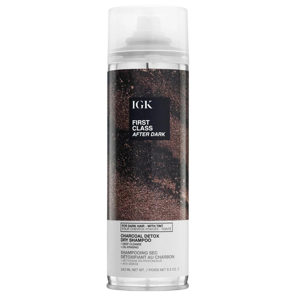 IGK First Class After Dark Tinted Charcoal Detox Dry Shampoo