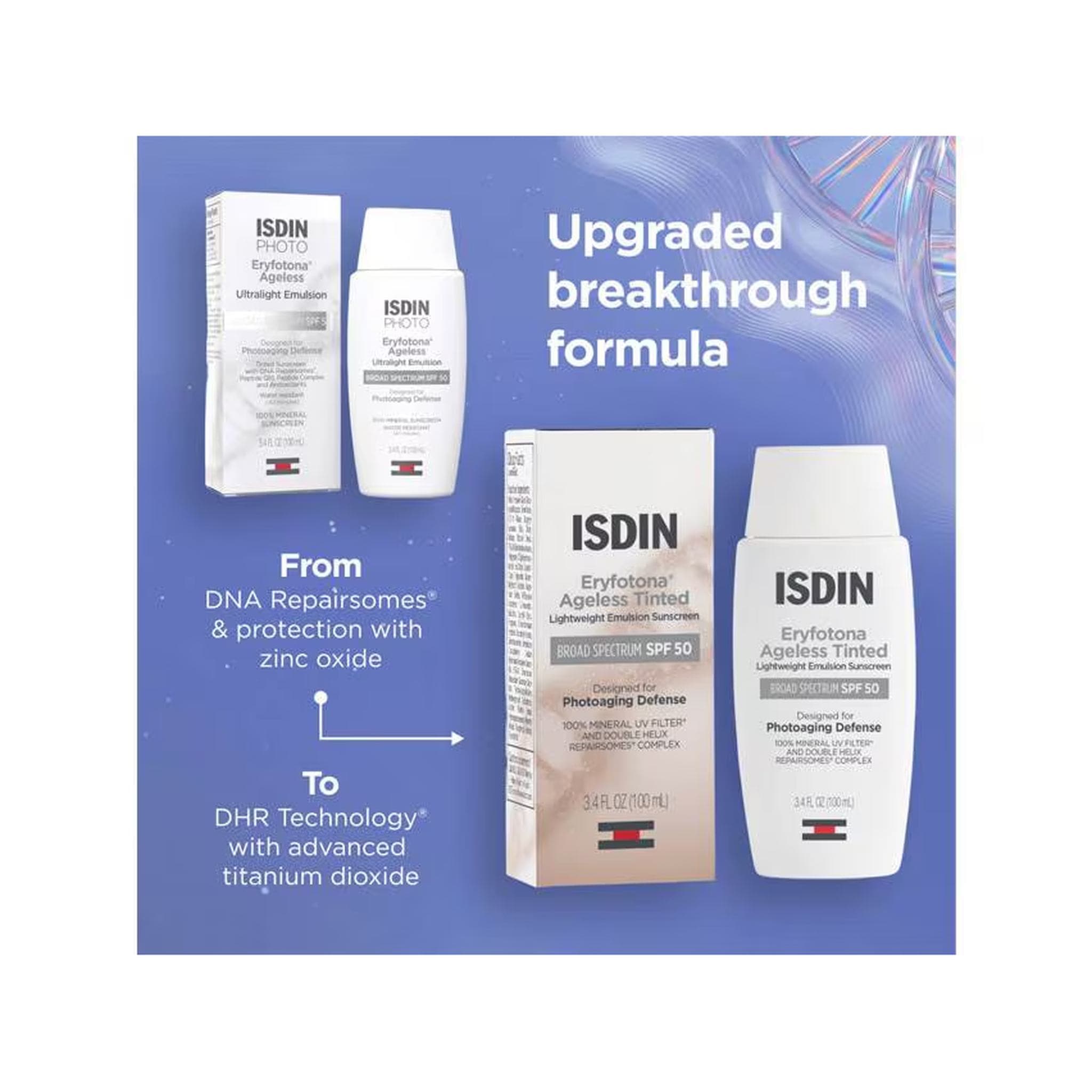 Upgraded formula with DHR Technology and titanium dioxide