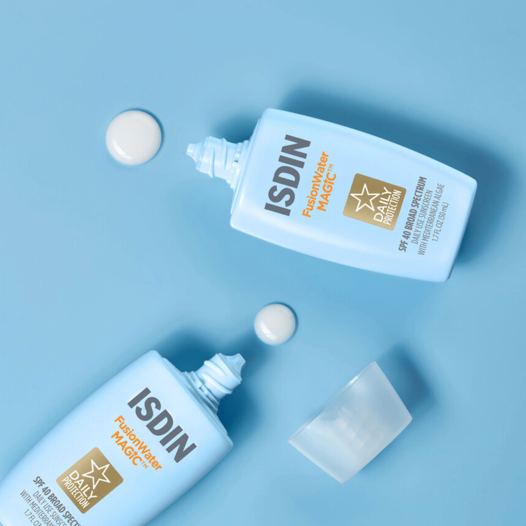 ISDIN Fusion Water Magic SPF 40 | Lightweight Daily Facial Sunscreen ...