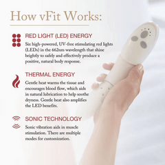 JoyLux vFit Red Light Intimate Wellness Device