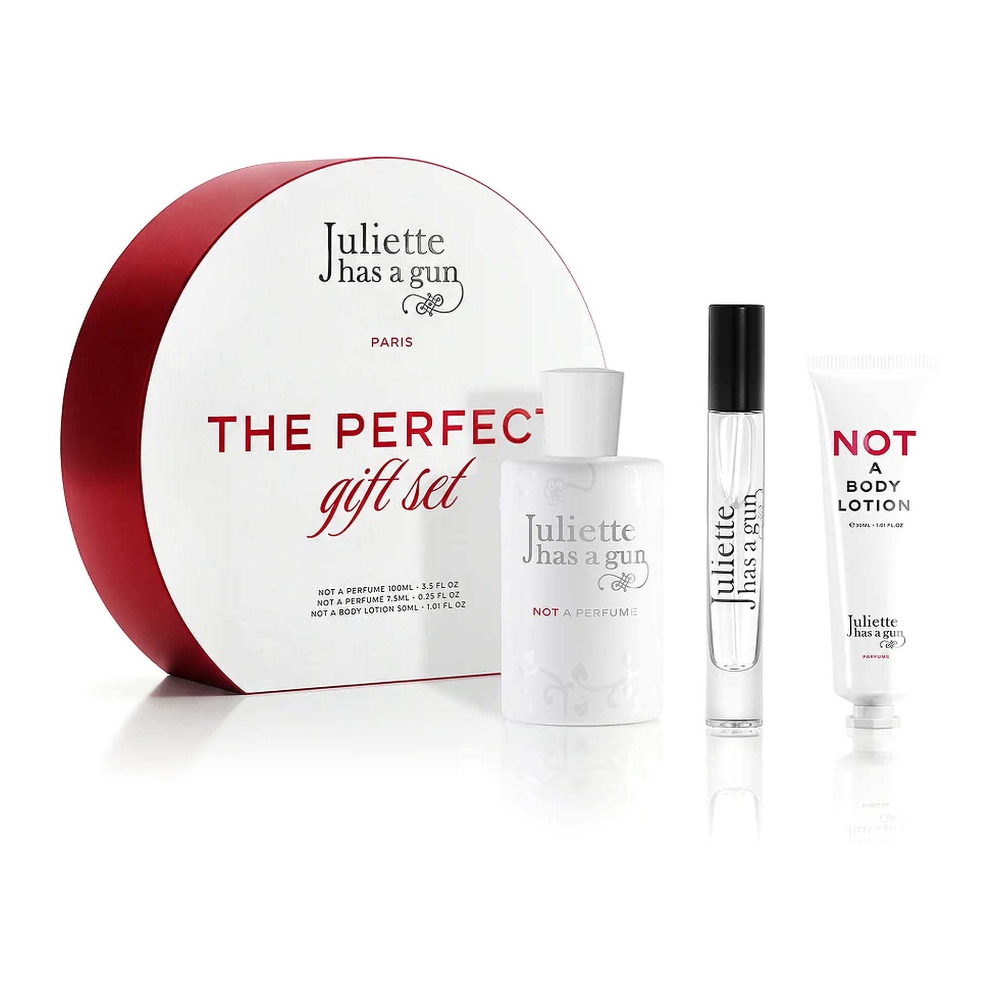 Juliette Has a Gun Not a Perfume The Perfect Gift Set with 100ml eau de parfum 7.5ml travel spray and body lotion (113)