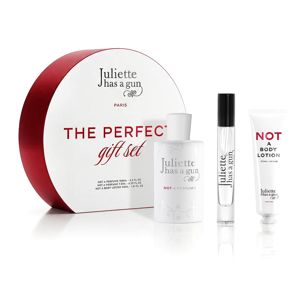 Juliette Has a Gun Not a Perfume The Perfect Gift Set with 100ml eau de parfum 7.5ml travel spray and body lotion (113)