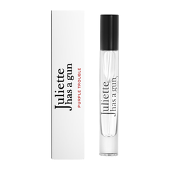 Juliette Has a Gun Purple Trouble 7.5ml travel spray perfume with white gift box