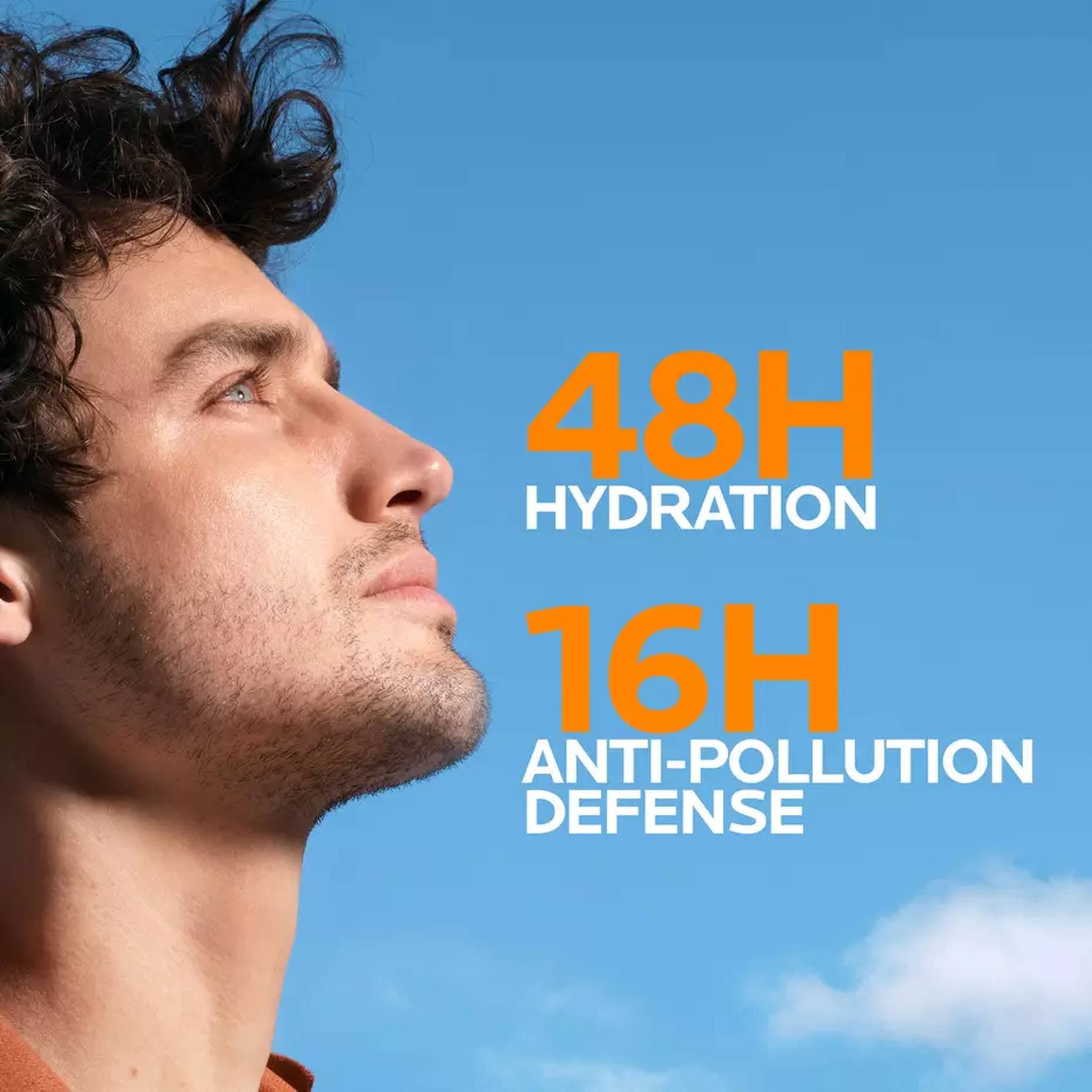 Anthelios UV Air SPF 50 delivers 48 hour hydration and 16 hour anti-pollution defense