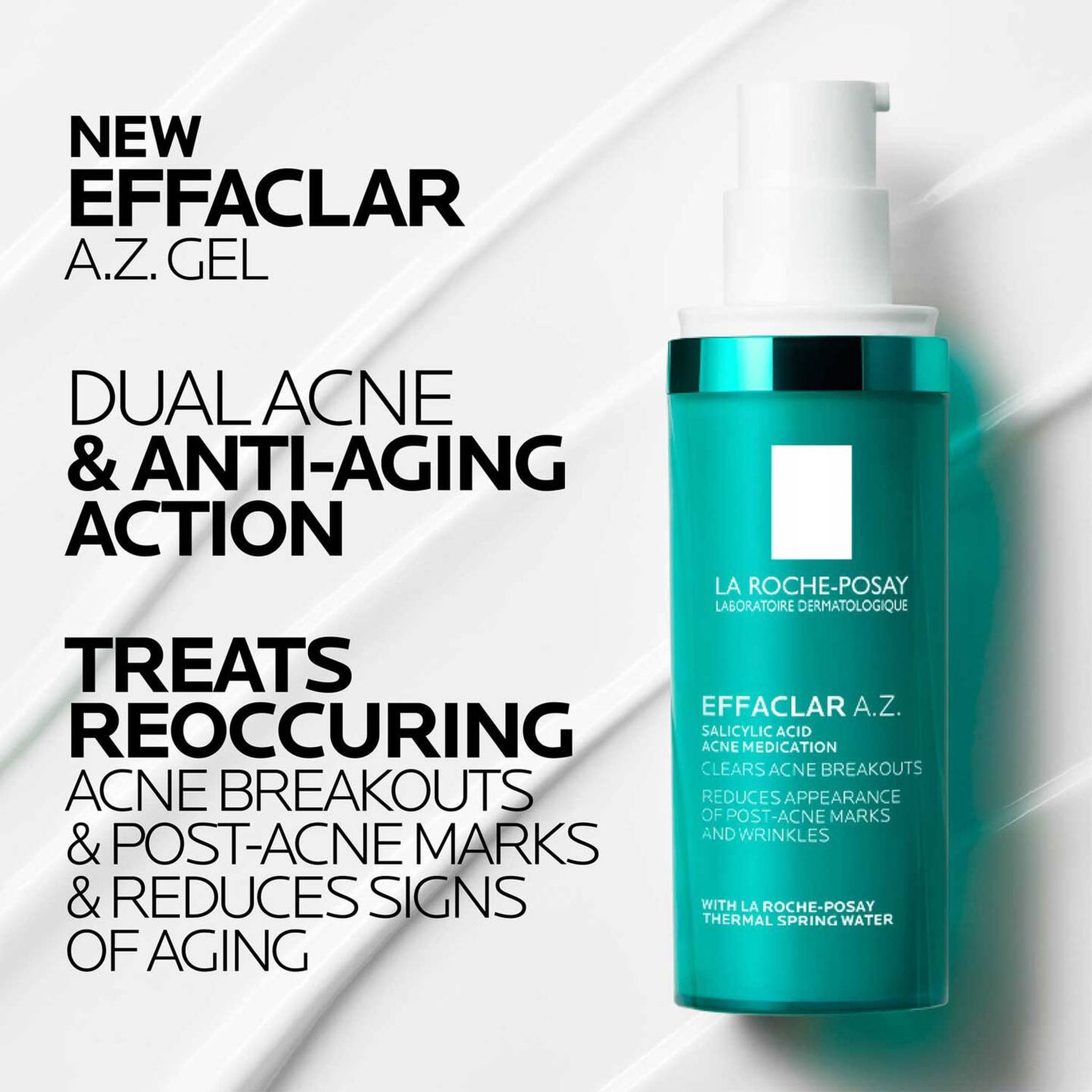 La Roche-Posay Effaclar AZ gel dual acne and anti aging action