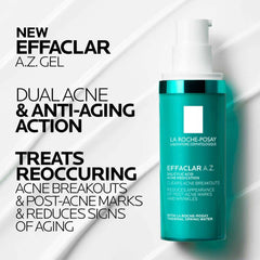 La Roche-Posay Effaclar AZ gel dual acne and anti aging action
