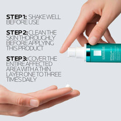 How to apply La Roche-Posay Effaclar AZ acne gel steps