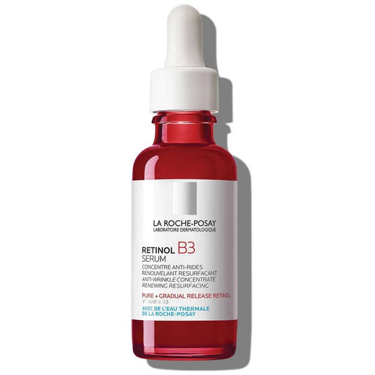 La Roche-Posay Retinol B3 anti-wrinkle serum bottle with dropper