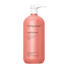 Living Proof Curl Conditioner 24 oz sulfate free conditioner pump bottle for waves curls and coils on white