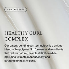 Living Proof Curl Conditioner silicone free Healthy Curl Complex with biopolymer film formers and emollients