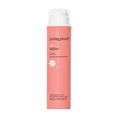Living Proof Curl Definer 6.4 oz conditioning styler pump bottle for curls on white