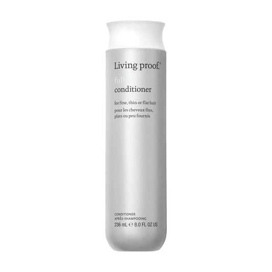 Living Proof Full Conditioner 8 oz volumizing conditioner bottle for fine thin or flat hair on white