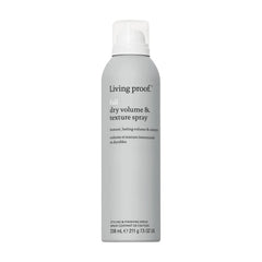 Living Proof Full Dry Volume and Texture Spray 7.5 oz styling and finishing spray can for fine or flat hair on white