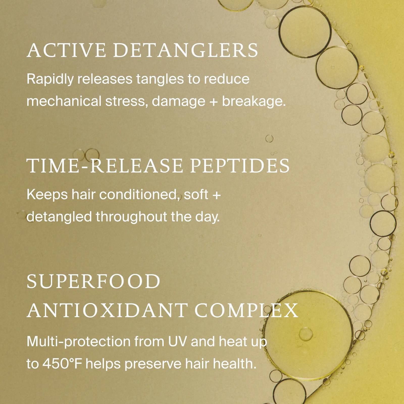 Living Proof Leave-In Conditioning Spray with active detanglers time-release peptides and superfood antioxidants