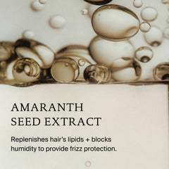 Living Proof No Frizz Vanishing Oil amaranth seed extract that replenishes lipids and blocks humidity