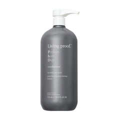 Living Proof Perfect Hair Day Conditioner 24 oz jumbo size pump bottle for dull dry hair on white