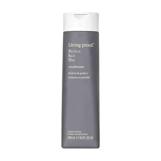 Living Proof Perfect Hair Day Conditioner 8 oz in classic flip-cap bottle to hydrate and perfect hair