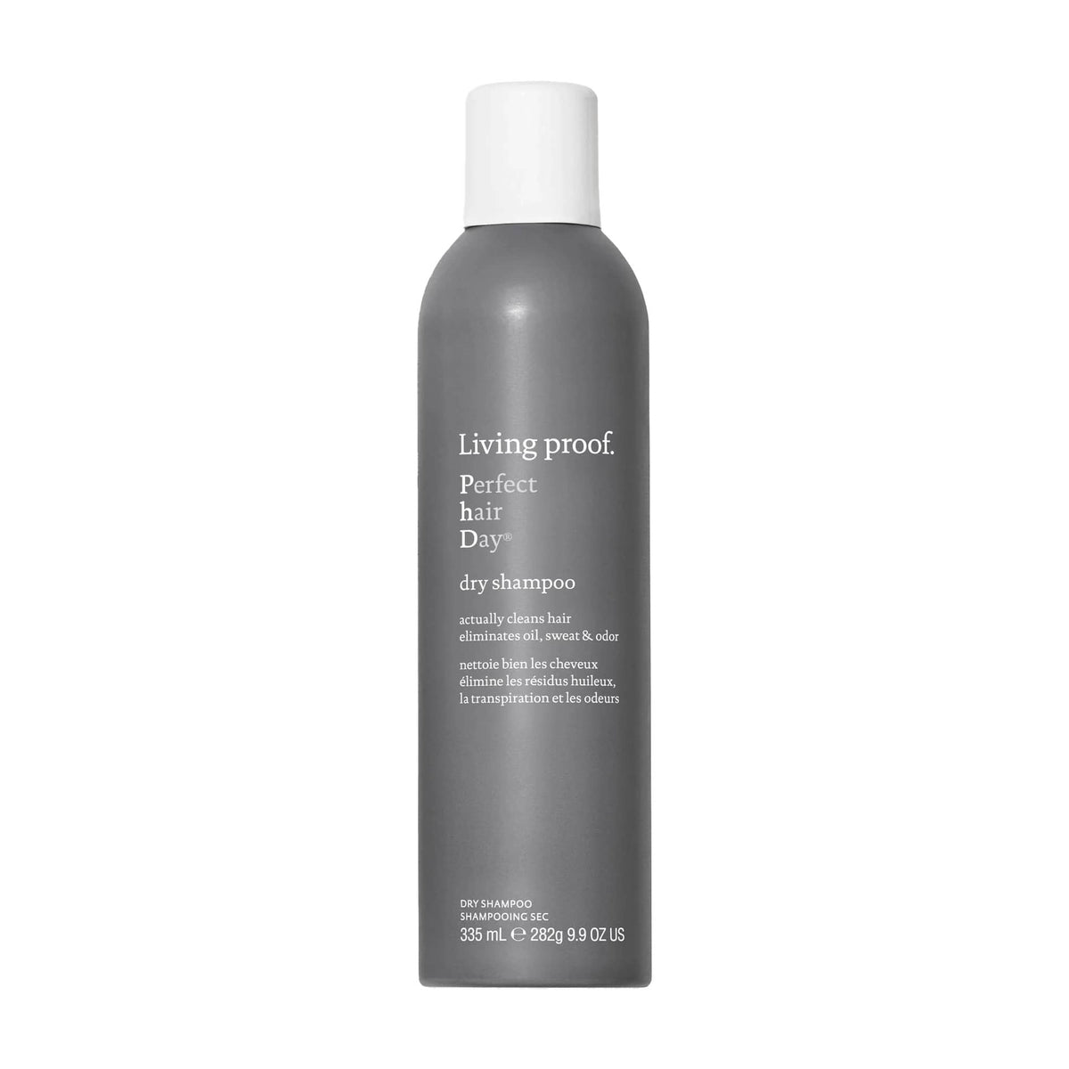 Living Proof Perfect hair Day Dry Shampoo 9.9 oz jumbo size aerosol can on white