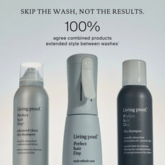 Living Proof Perfect hair Day dry shampoo collection with Advanced Clean Dry Shampoo and Style Refresh Mist