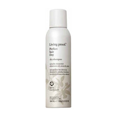 Living Proof Perfect hair Day Dry Shampoo Warm Vanilla Scent 5.5 oz aerosol can on white