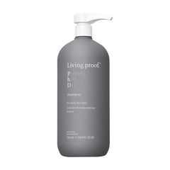 Living Proof Perfect hair Day Shampoo 24 oz jumbo size pump bottle for dull dry hair on white