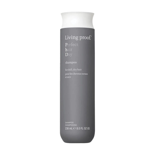 Living Proof Perfect hair Day Shampoo 8 oz hydrating shampoo for dull dry hair on white