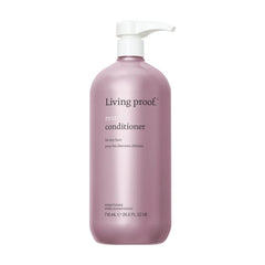 Living Proof Restore Conditioner 24 oz jumbo size pump bottle for damaged hair on white