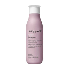 Living Proof Restore Shampoo 24 oz jumbo pump bottle that reverses damage on white