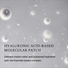 Dry Scalp Treatment hyaluronic acid-based molecular patch with niacinamide for instant relief and lasting hydration