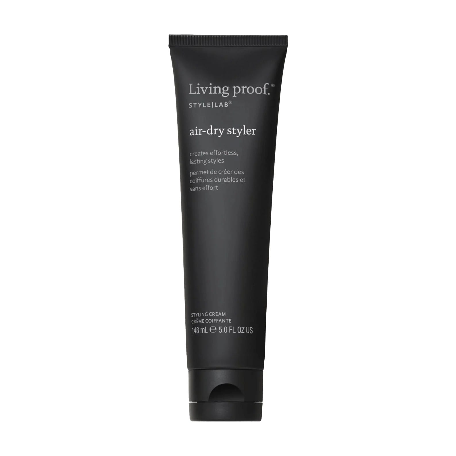 Living Proof Style Lab Air-Dry Styler 5 oz styling cream tube for effortless lasting air-dried styles on white