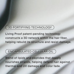 Living Proof Triple Bond Complex key technology with 3D fortifying network and encapsulated cellular oil