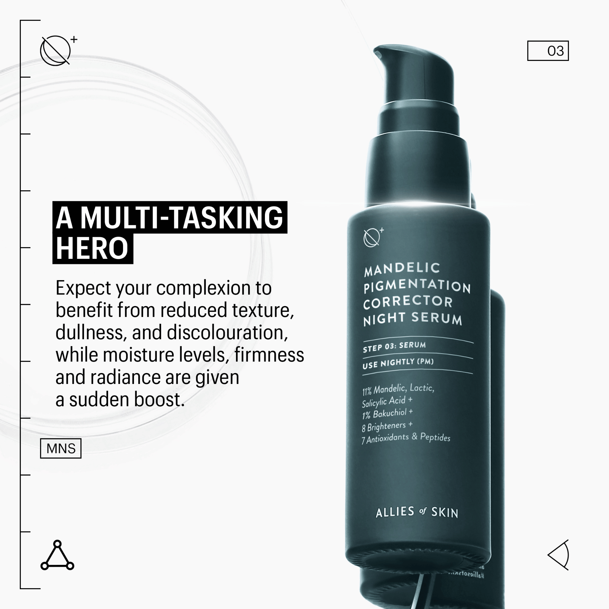 Allies of Skin Mandelic Pigmentation Corrector Night Serum