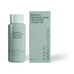 Marini Skin Solutions Benzoyl Peroxide Acne Treatment Lotion 10% bottle and box set 60ml